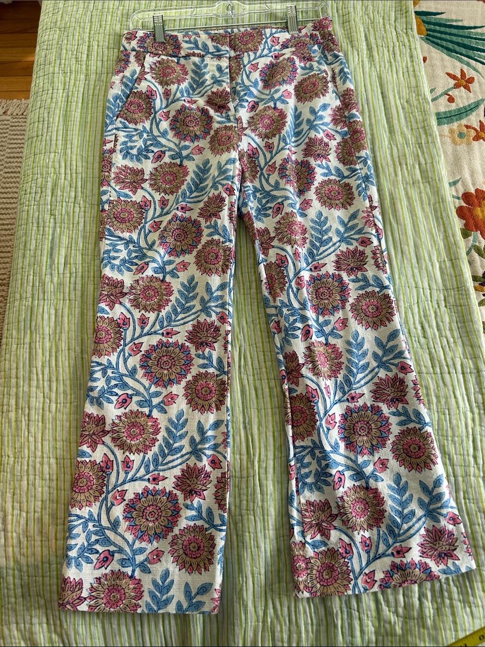 Floral J. Crew Floral Chino Pants